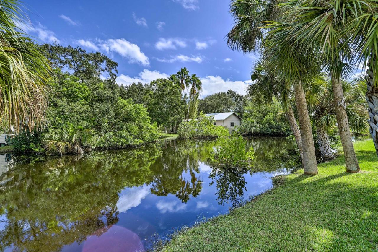 Merritt Island Home Fire Pit And Canal Access! Esterno foto