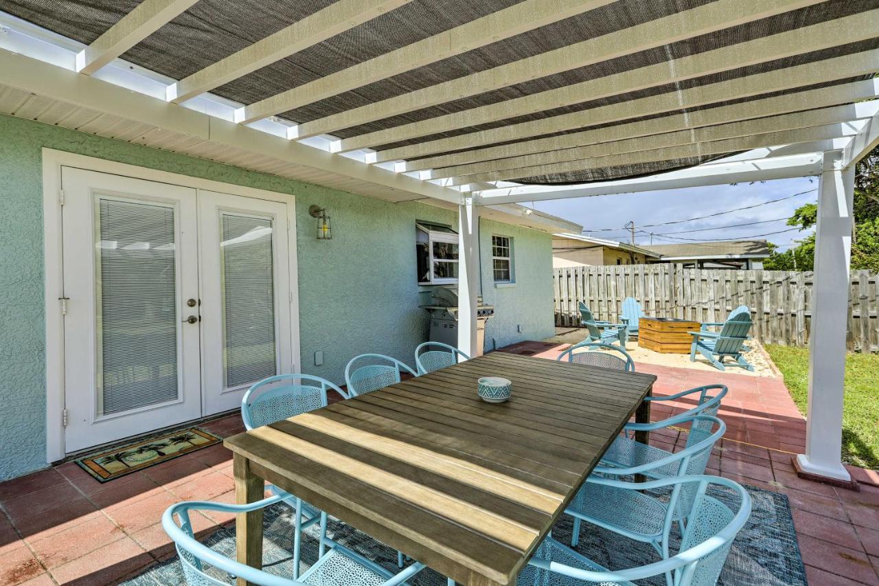 Merritt Island Home Fire Pit And Canal Access! Esterno foto